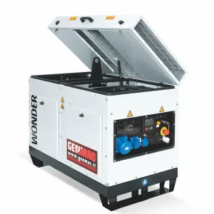 Generator de curent benzina GENMAC WONDER RG14000HS-M5 monofazat AVR optional 13,2 kW pornire electrica | Travandi.ro